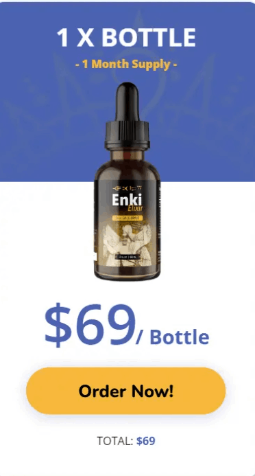 Enki Elixir 1 bottle